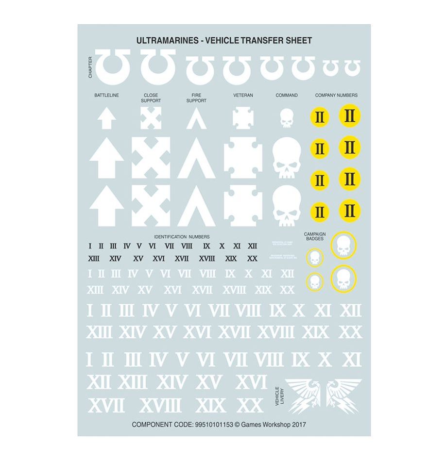 Warhammer 40,000 Space Marines Land Raider Crusader/Redeemer