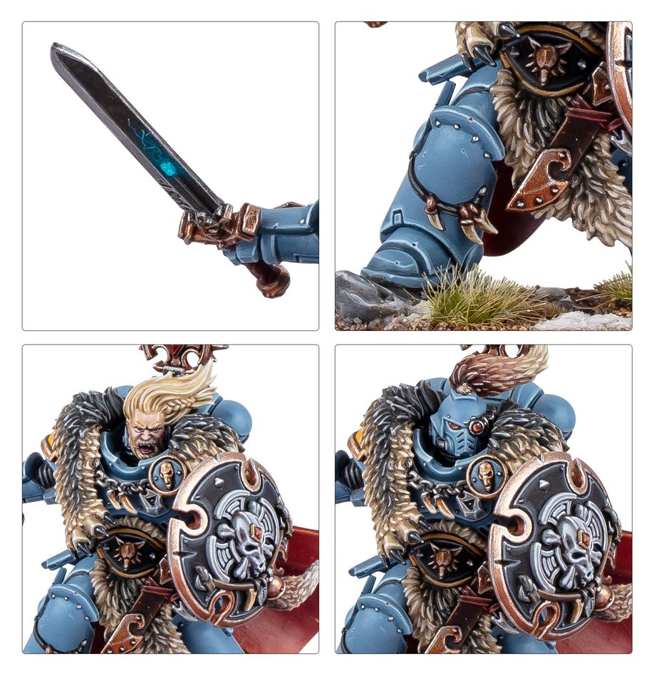 Warhammer 40,000 Space Wolves: Wolf Guard Battle Leader