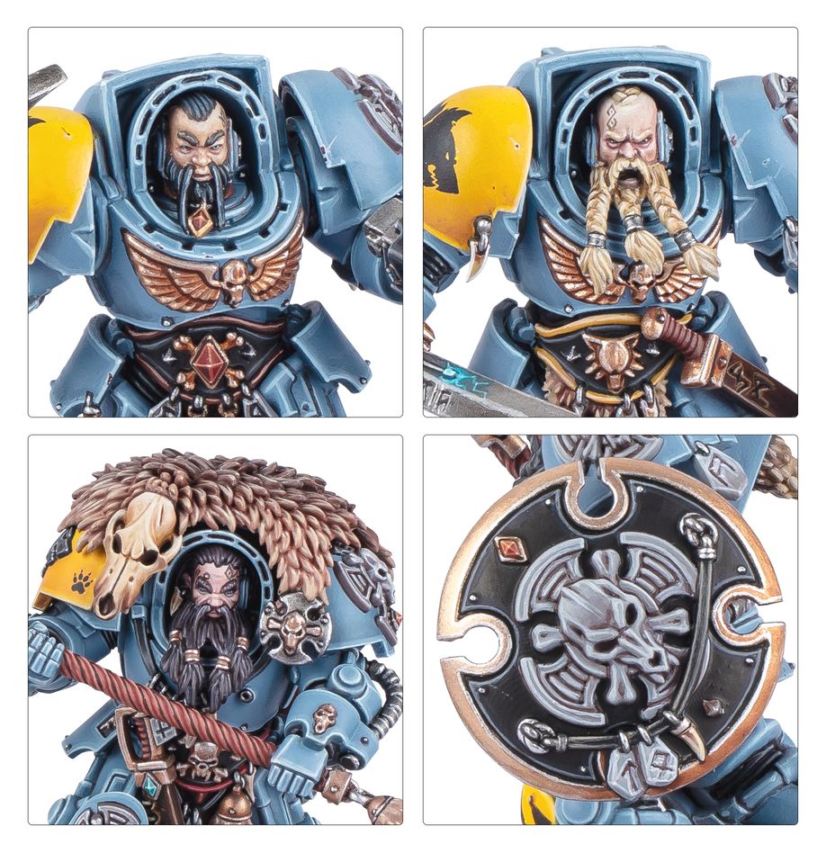 Warhammer 40,000 Space Wolves: Wolf Guard Terminators