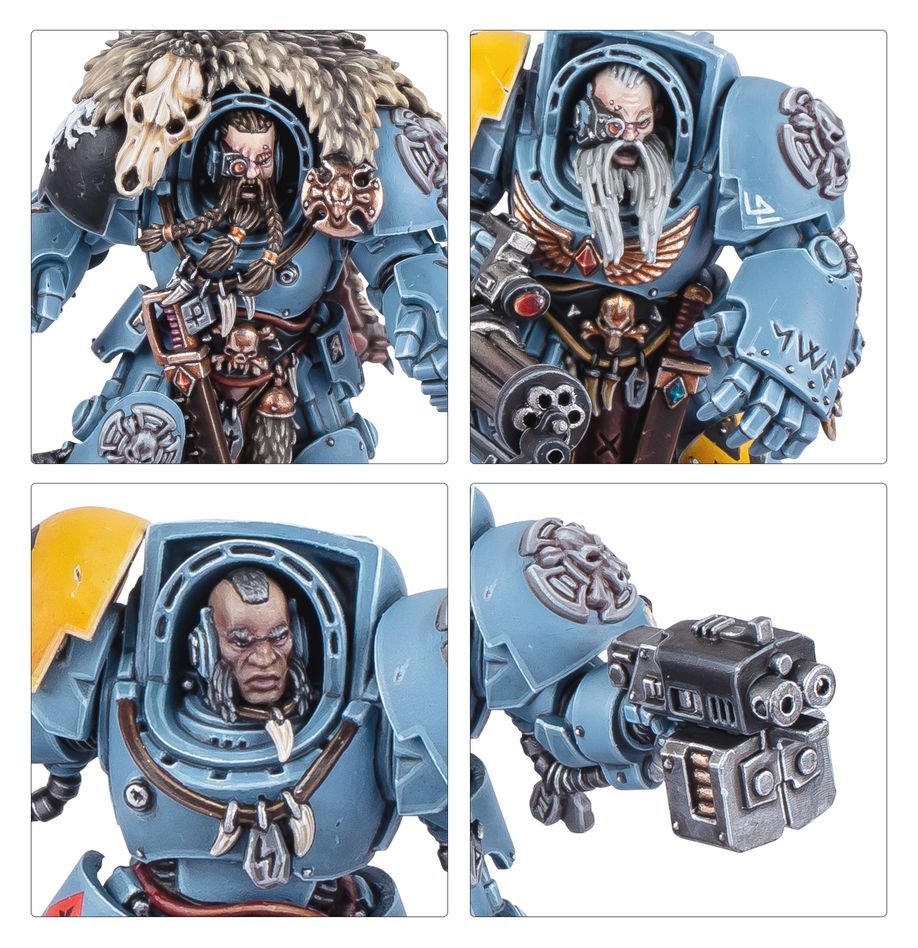 Warhammer 40,000 Space Wolves: Wolf Guard Terminators