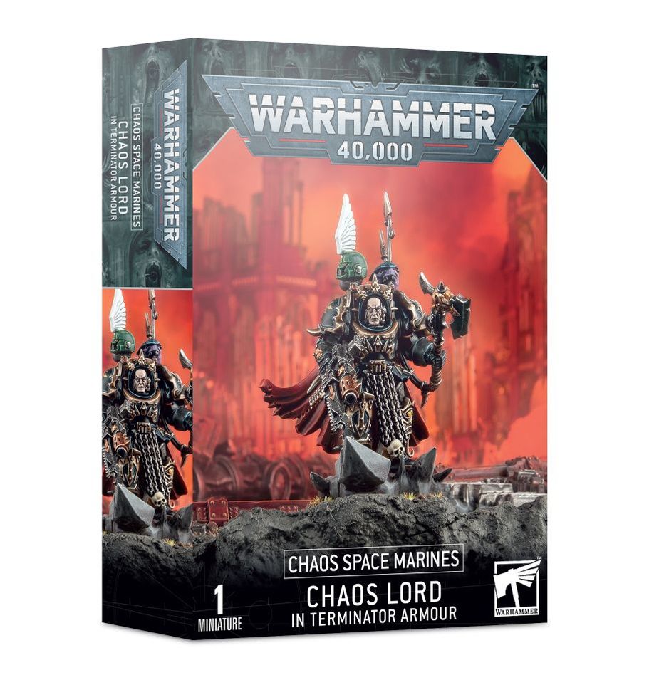 Warhammer 40,000 Chaos Lord in Terminator Armor