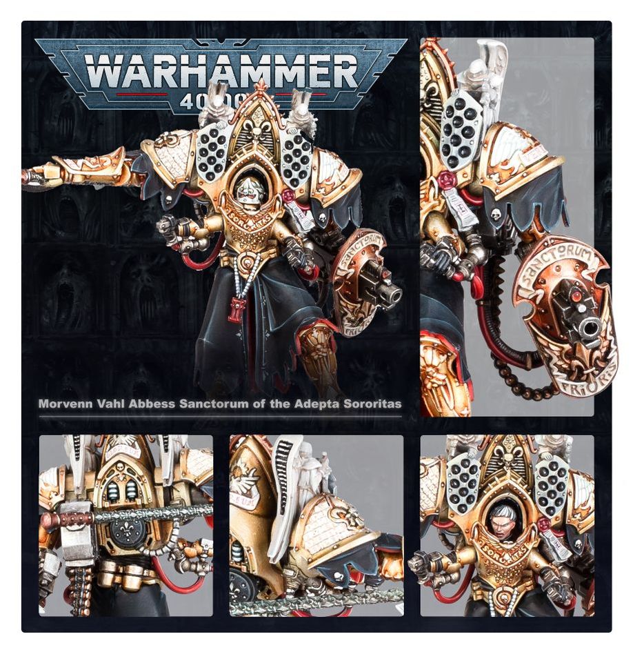 Warhammer 40,000 Adepta Sororitas: Morvenn Vahl, Abbess Sanctorum of the Adepta Sororitas
