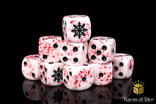 Baron Of Dice Blood Sacrifice Dice 25 Pack (Round)