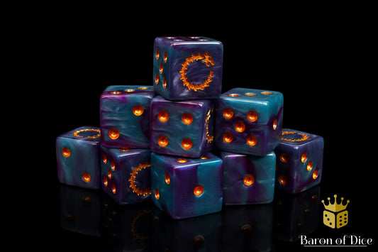 Baron Of Dice Infinity Dragon Dice 25 Pack (Square)