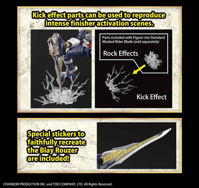 Kamen Rider Figure-rise Standard Kamen Rider Blade Effects Parts Set