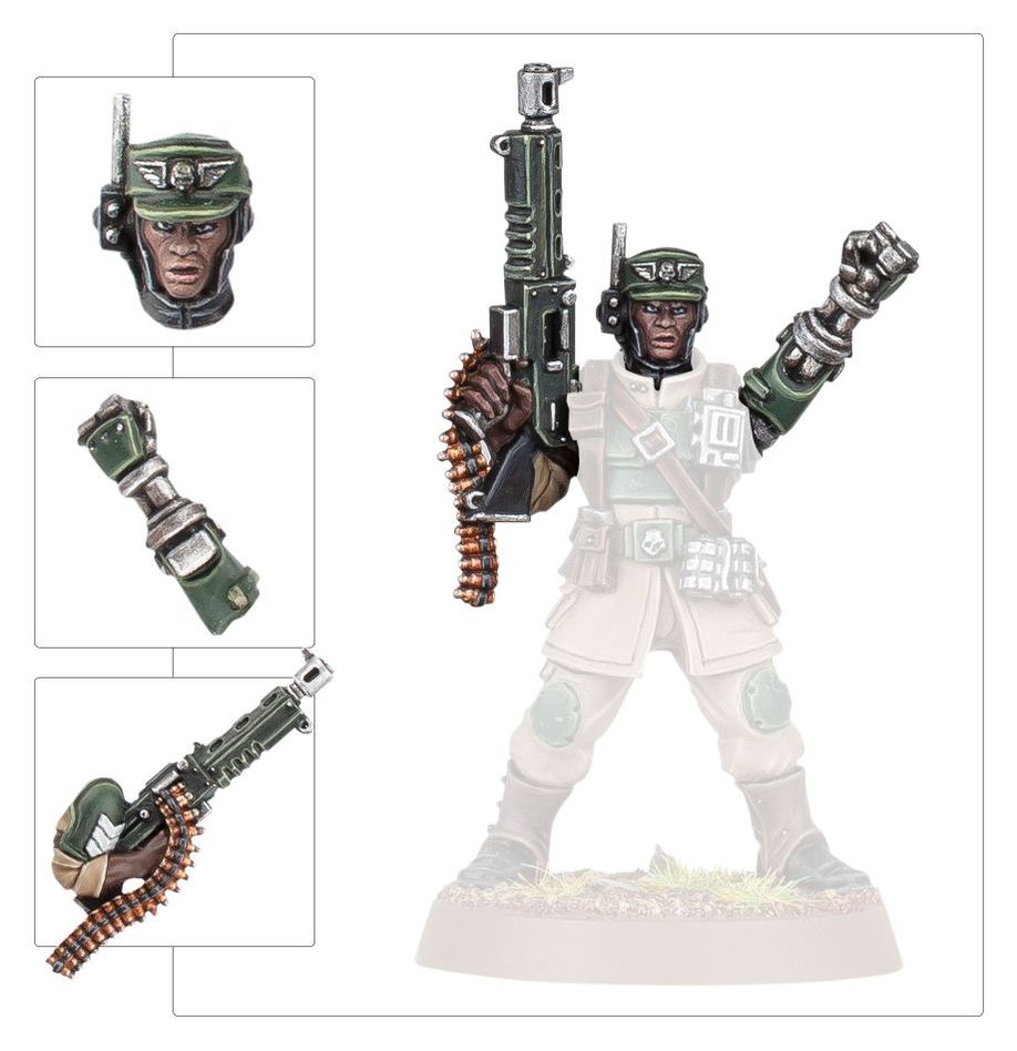 Warhammer 40,000 Astra Militarum: Cadian Upgrades