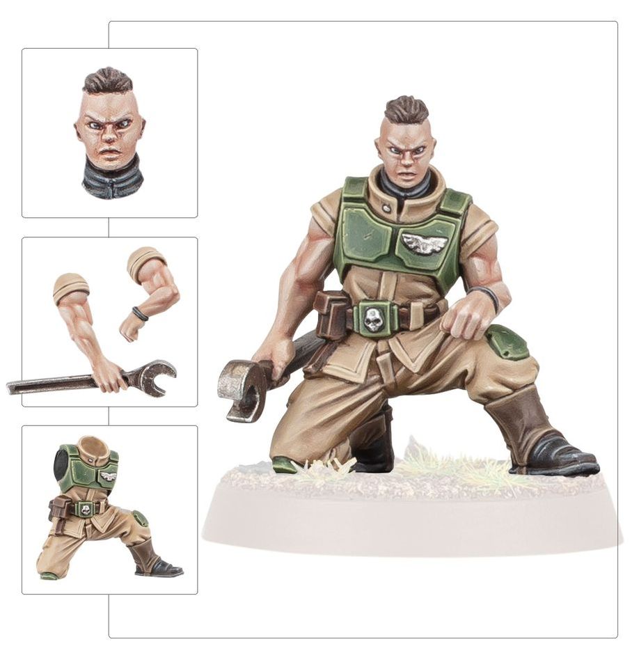 Warhammer 40,000 Astra Militarum: Cadian Upgrades