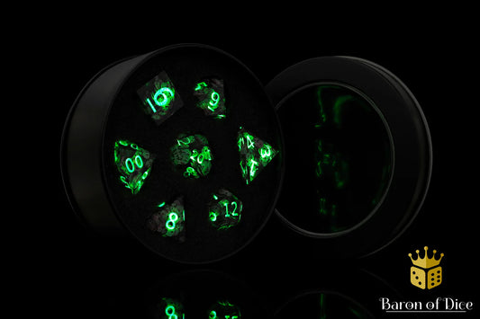 Transformation Sharp Edge RPG Dice Set - 7 Pieces × 1