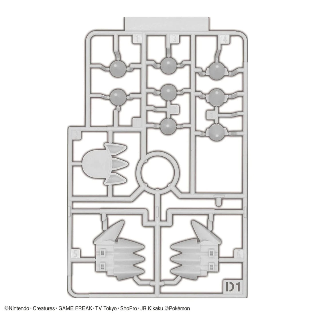 Pokemon Select Series 54 Groudon Model Kit