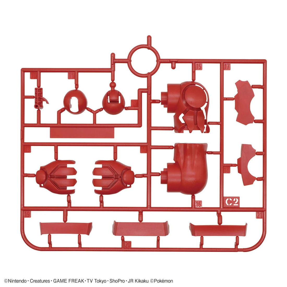 Pokemon Select Series 54 Groudon Model Kit