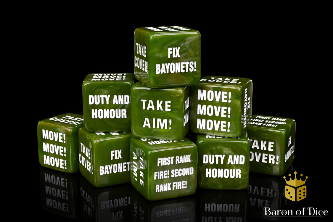 Baron Of Dice Guard Order Dice 25 Pack