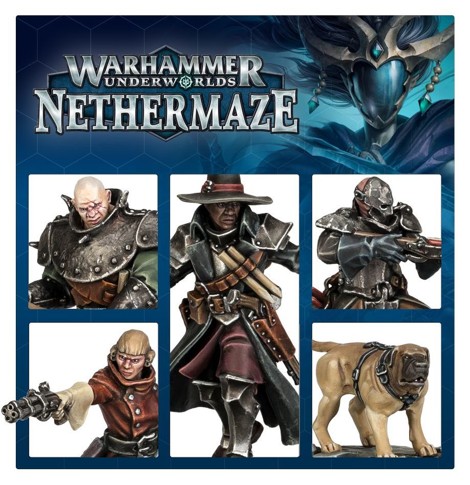 Warhammer Underworlds Nethermaze: Hexbane's Hunters