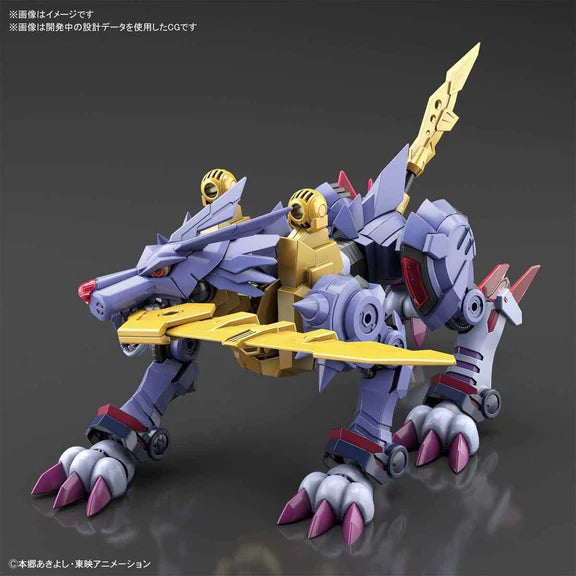 Digimon Adventure Figure-Rise Standard Amplified MetalGarurumon Model Kit