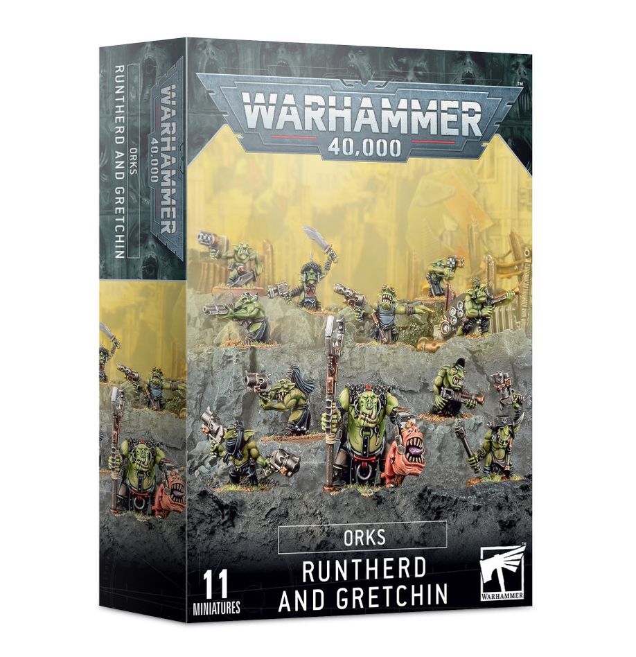 Warhammer 40,000 Orks: Runtherd and Gretchin