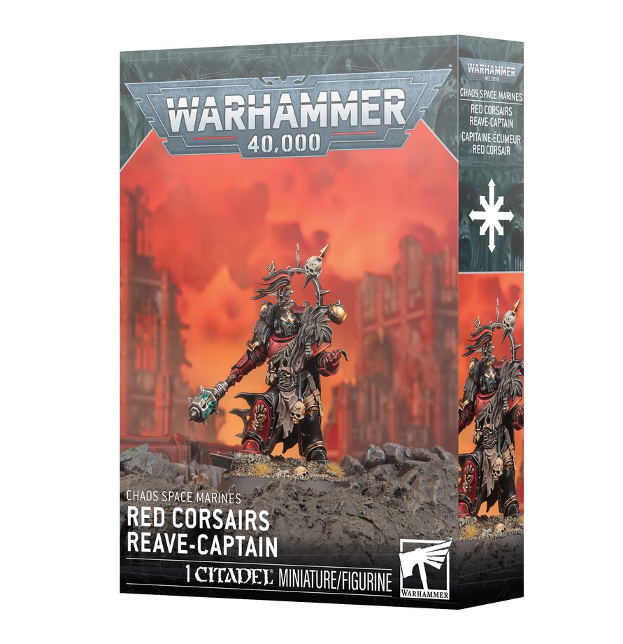Warhammer 40,000 Red Corsairs Reave-Captain
