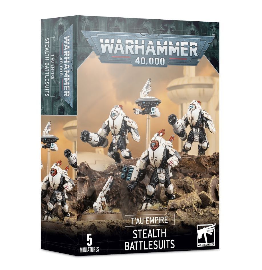 Warhammer 40,000 T'au Empire: Stealth Battlesuits