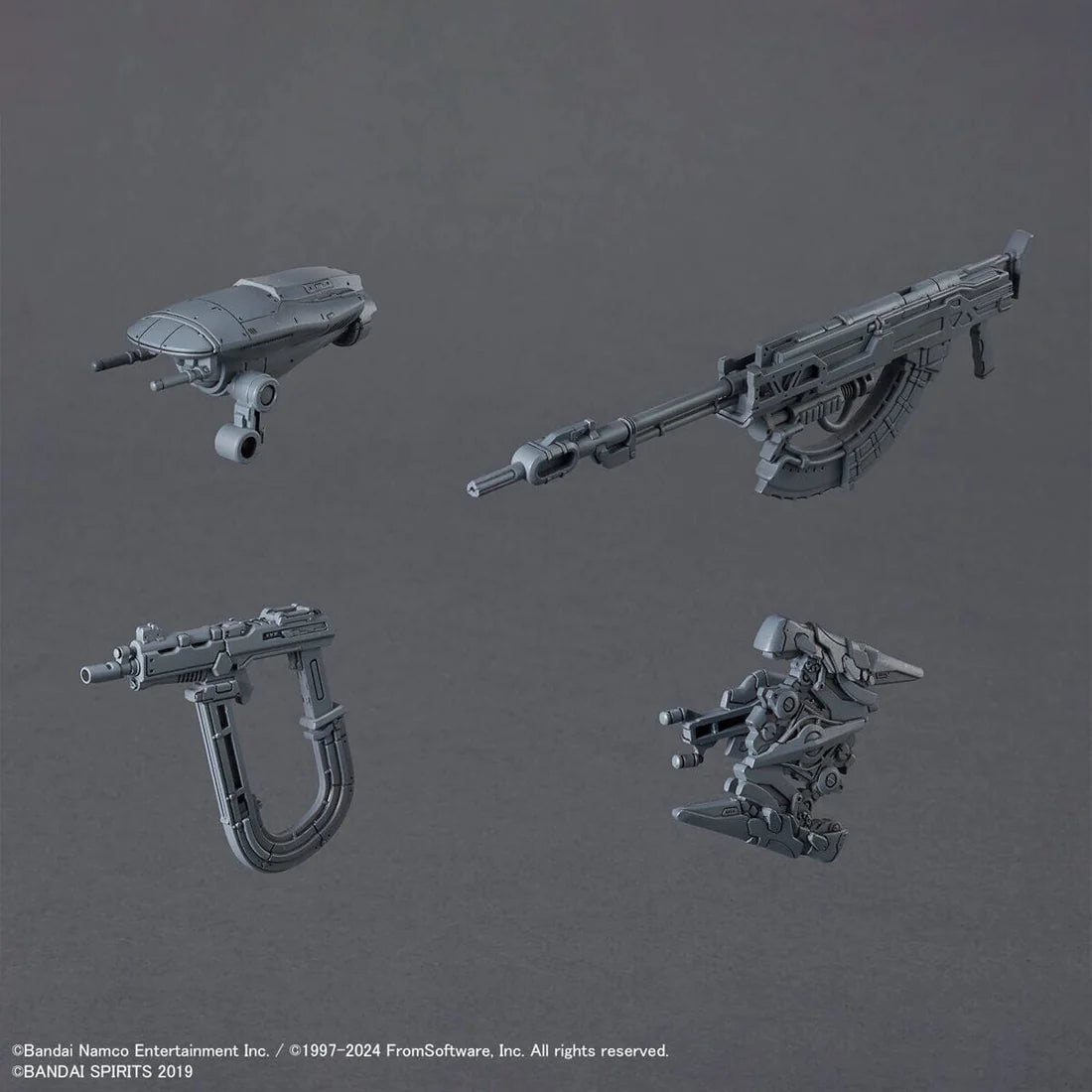 30 Minutes Missions Armored Core VI Fires of Rubicon Schneider Nachtreiher/30E Steel Haze Model Kit