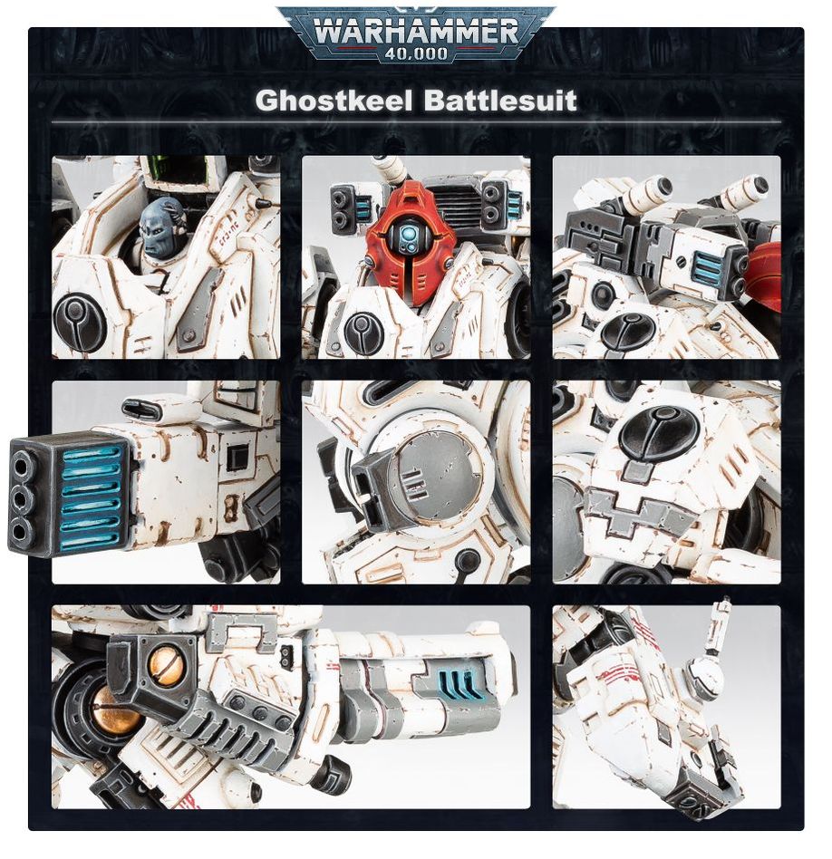 Warhammer 40,000 XV95 Ghostkeel Battlesuit