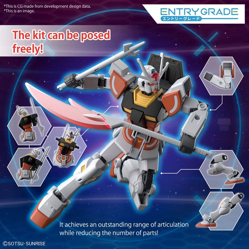 Entry Grade 1/144 #1 LAH Gundam
