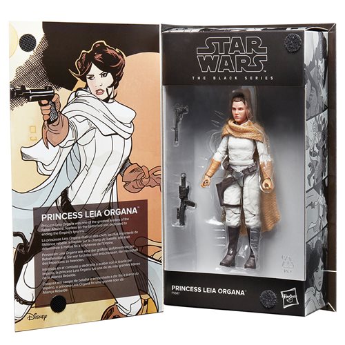 Star Wars The Black Series Princess Leia Organa (Comic) 6-Inch Action Figure