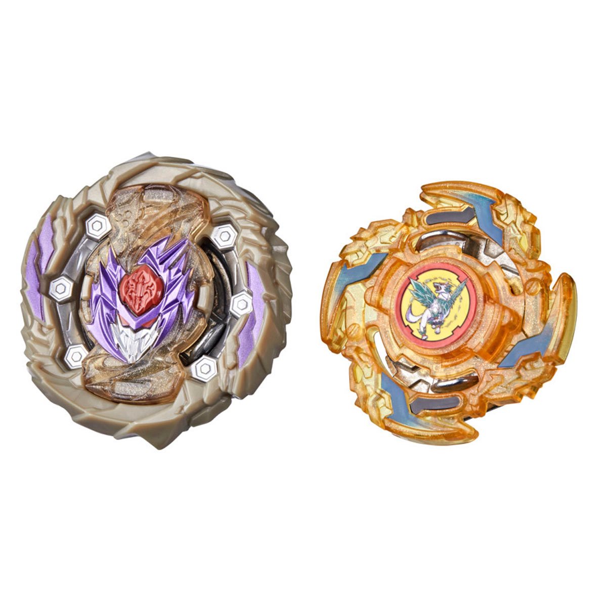 Beyblade Burst Surge Sling Shock Hyper Sphere Force Wolborg and Dusk Spryzen S5 Dual Pack