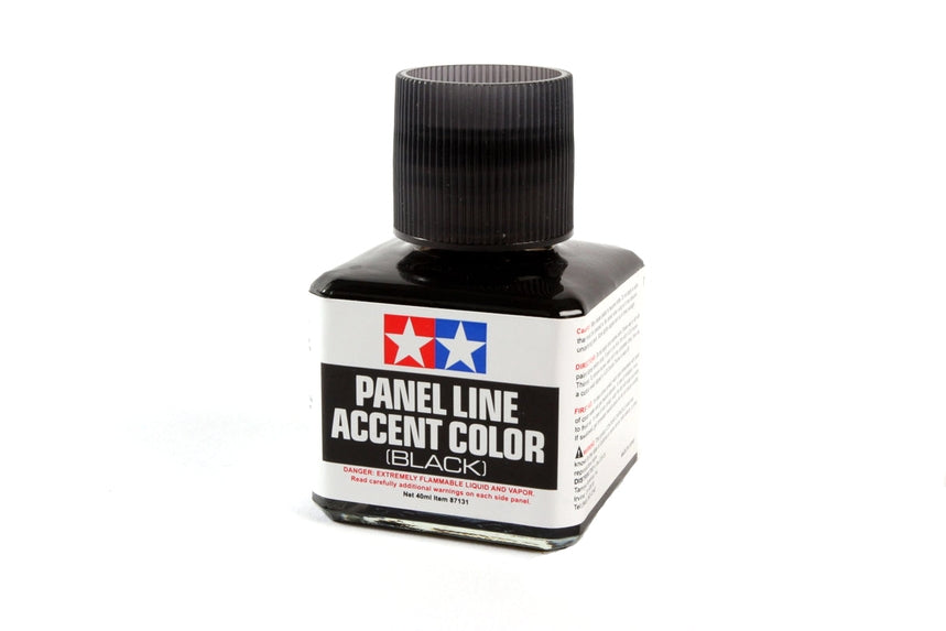 Tamiya Panel Line Accent Color (Black) (40ml)