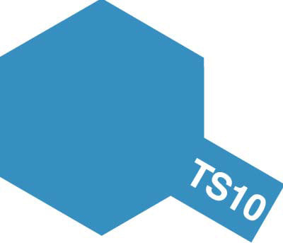 Tamiya TS-10 French Blue Lacquer Spray Paint (100ml)