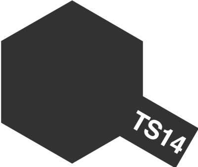 Tamiya TS-14 Black Lacquer Spray Paint (100ml)
