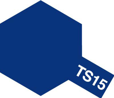 Tamiya TS-15 Blue Lacquer Spray Paint (100ml)