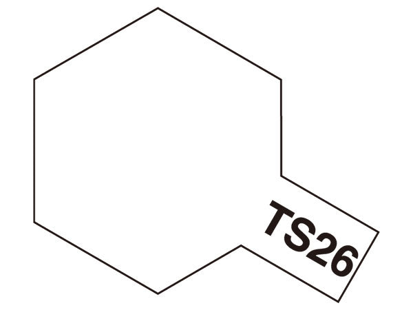 Tamiya TS-26 Pure White Lacquer Spray Paint (100ml)