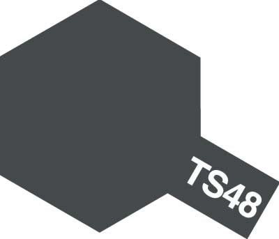 Tamiya TS-48 Gunship Grey Lacquer Spray Paint (100ml)
