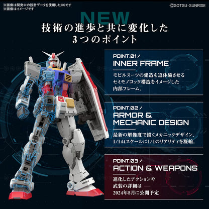 RG 1/144 #40 RX-78-2 Gundam (Ver. 2.0)