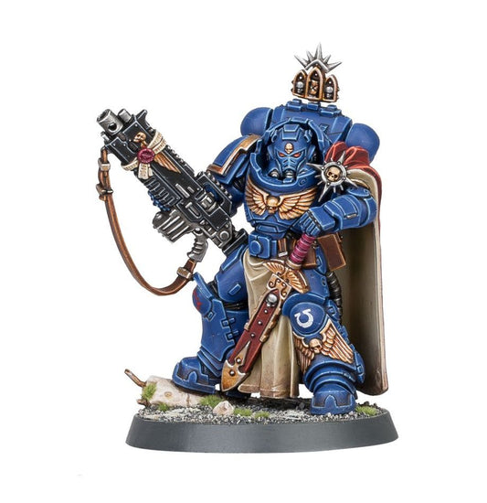 Warhammer 40,000 Captain in Gravis Armour with Master-crafted Heavy Bolt Rifle