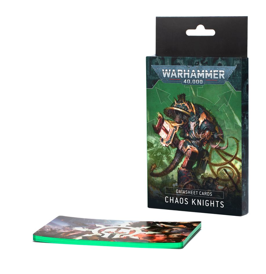 Warhammer 40,000 Datasheet Cards: Chaos Knights