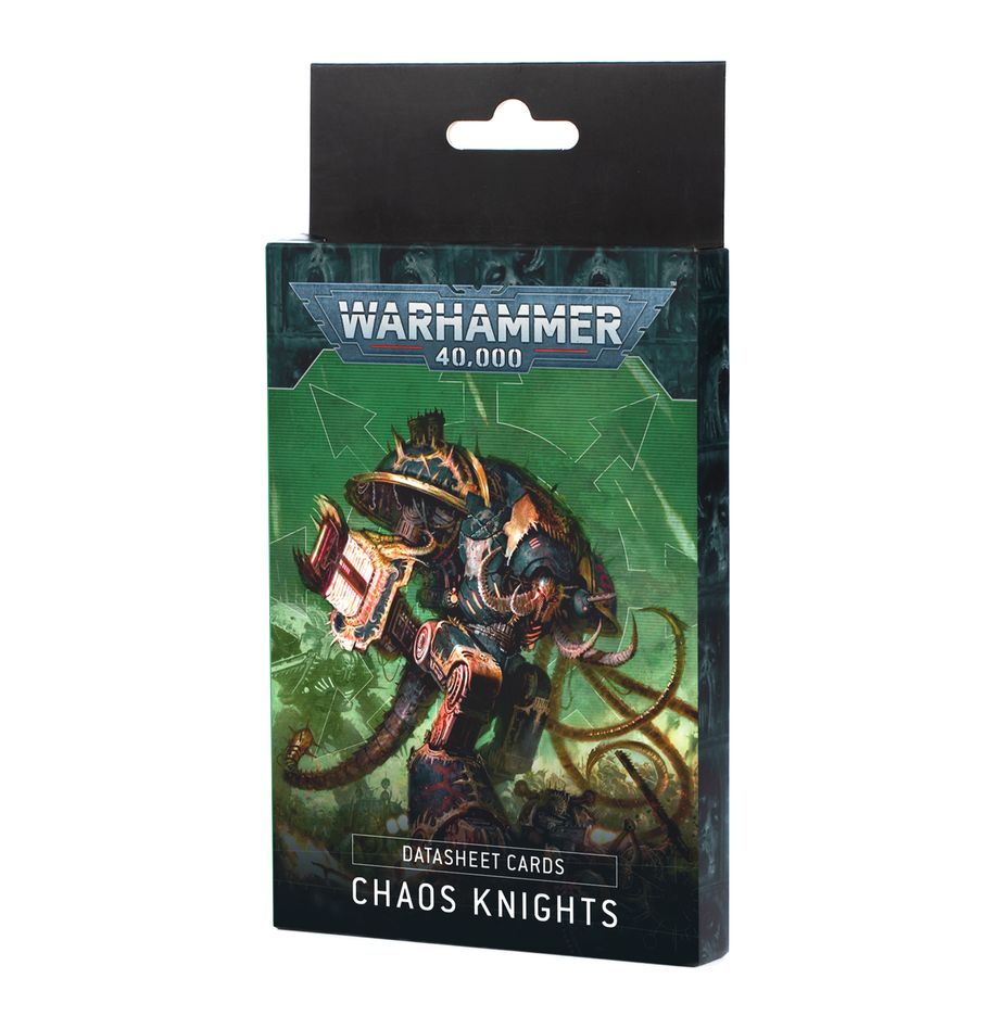 Warhammer 40,000 Datasheet Cards: Chaos Knights