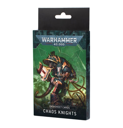 Warhammer 40,000 Datasheet Cards: Chaos Knights