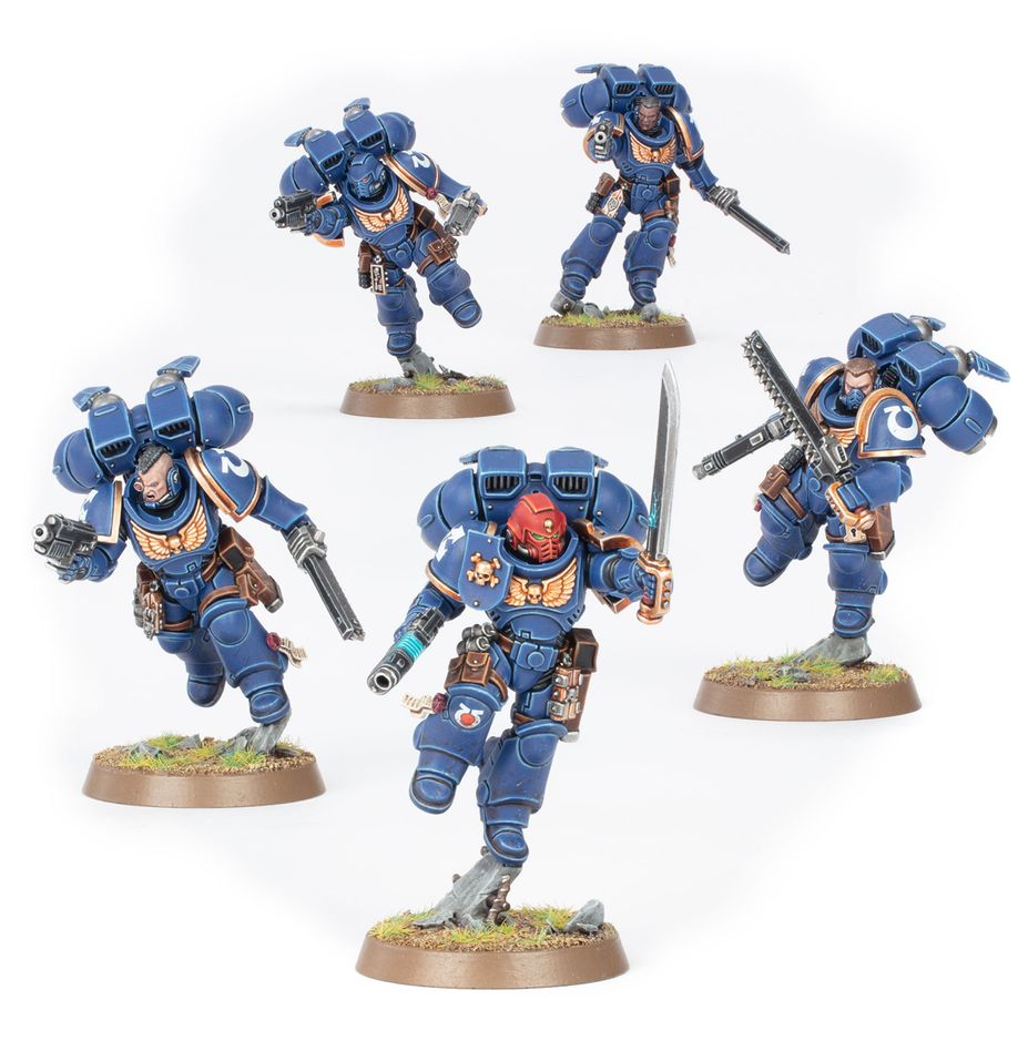Warhammer 40,000 Assault Intercessors with Jump Packs