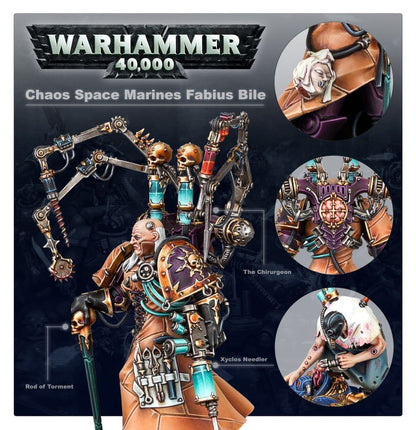 Warhammer 40,000 Chaos Space Marines: Fabius Bile