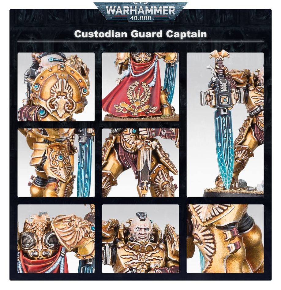 Warhammer 40,000 Adeptus Custodes: Custodian Guard