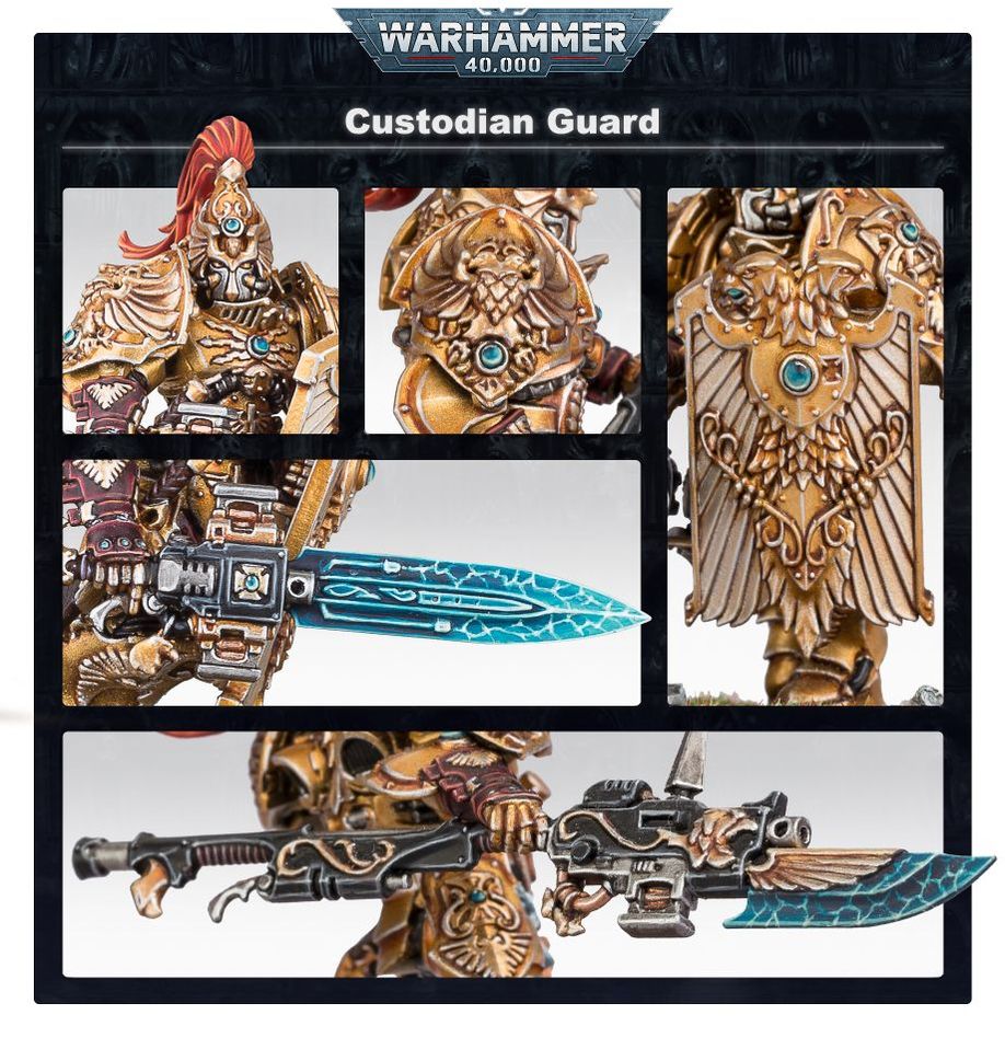 Warhammer 40,000 Adeptus Custodes: Custodian Guard