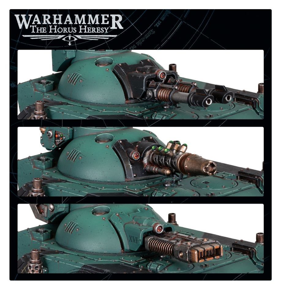 The Horus Heresy Legion Deimos Pattern Predator Battle Tank