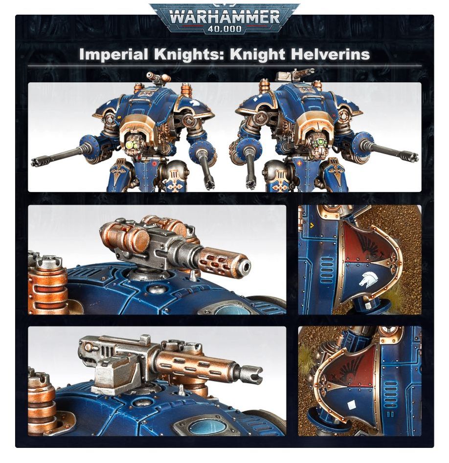 Warhammer 40,000 Imperial Knights: Knight Armigers