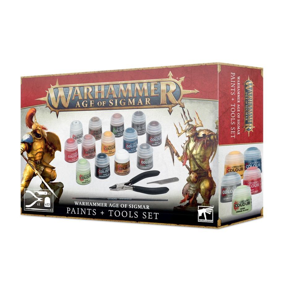 Warhammer Age of Sigmar Paints+Tools