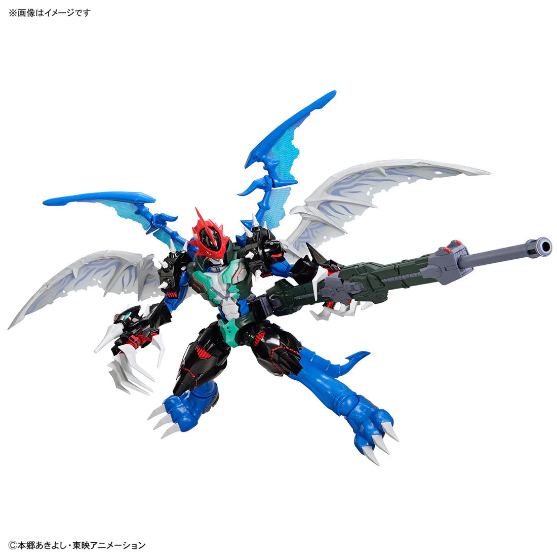 Digimon Adventure 02 Figure-rise Standard Amplified Paildramon Model Kit