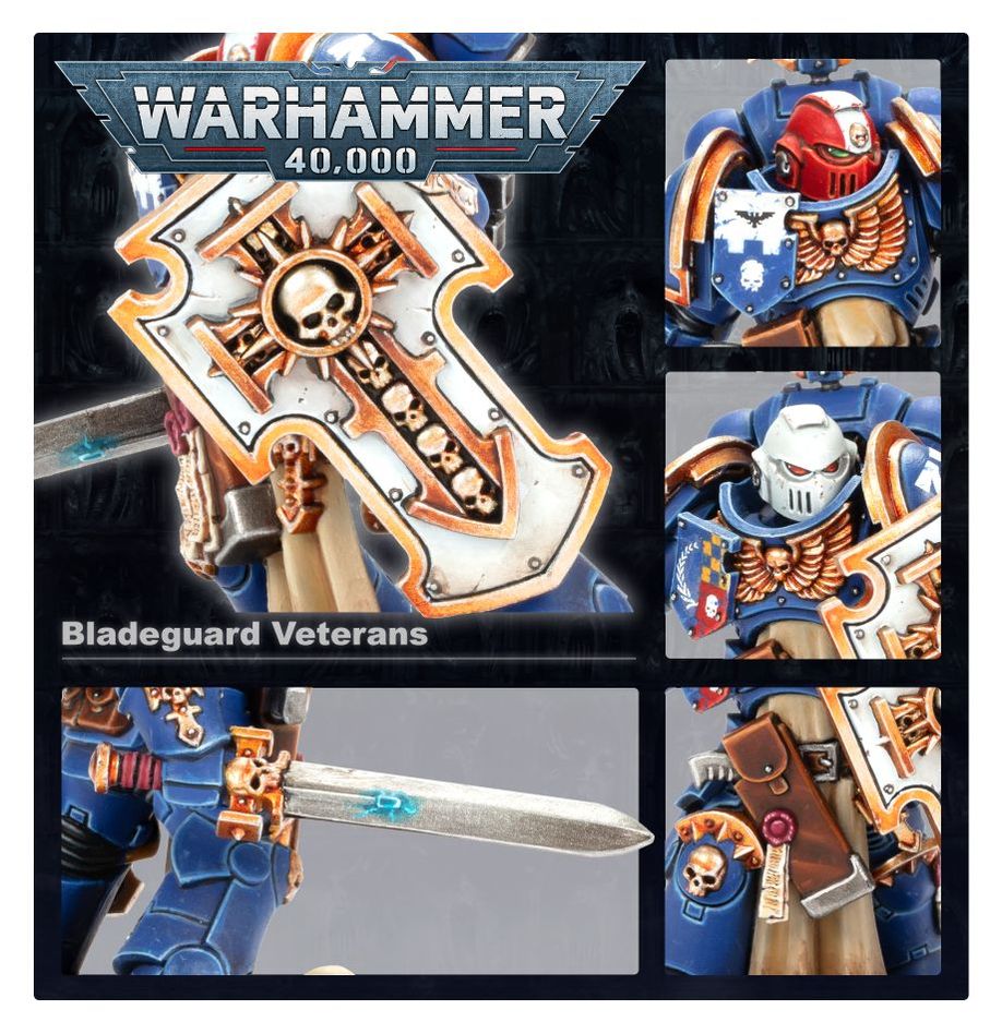 Warhammer 40,0000 Space Marines Bladeguard Veterans