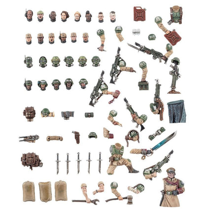 Warhammer 40,000 Astra Militarum: Cadian Upgrades