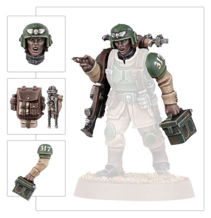 Warhammer 40,000 Astra Militarum: Cadian Upgrades