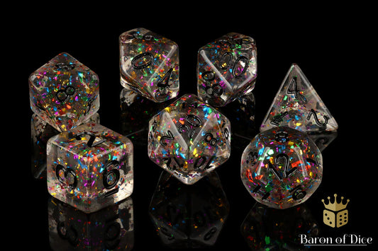 Bismuth RPG Dice Set - 7 Pieces × 1