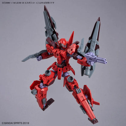 30 Minutes Missions EEXM-30 Espossito Gamma (Red) 1/144 Scale Model Kit