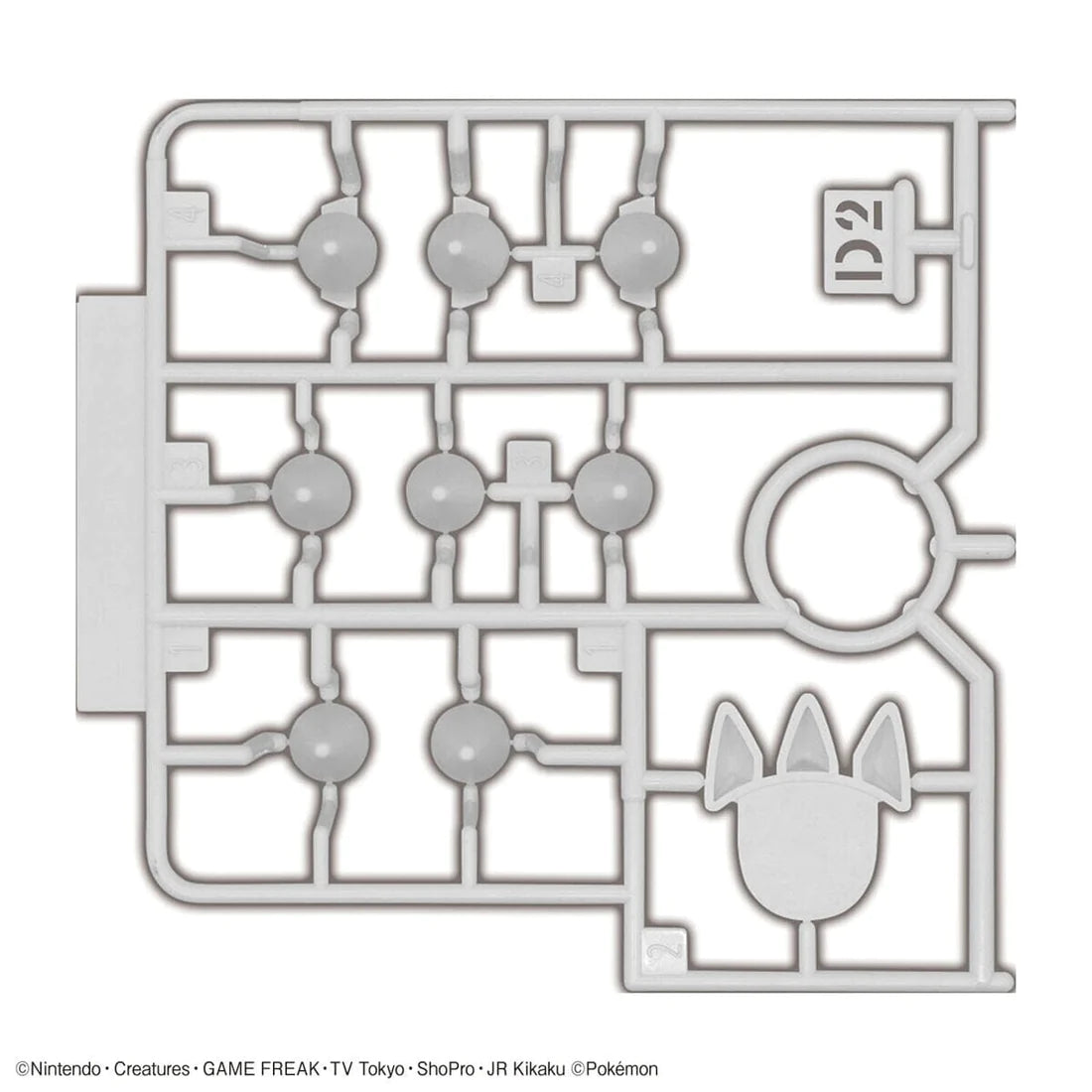 Pokemon Select Series 54 Groudon Model Kit